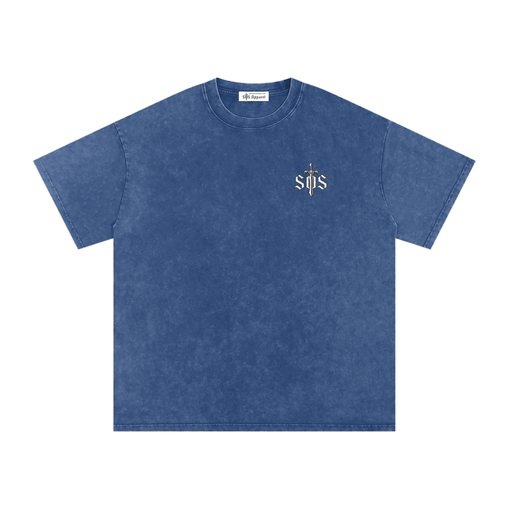 Sword of the Spirit Artifact Washed Out Oversized Tee