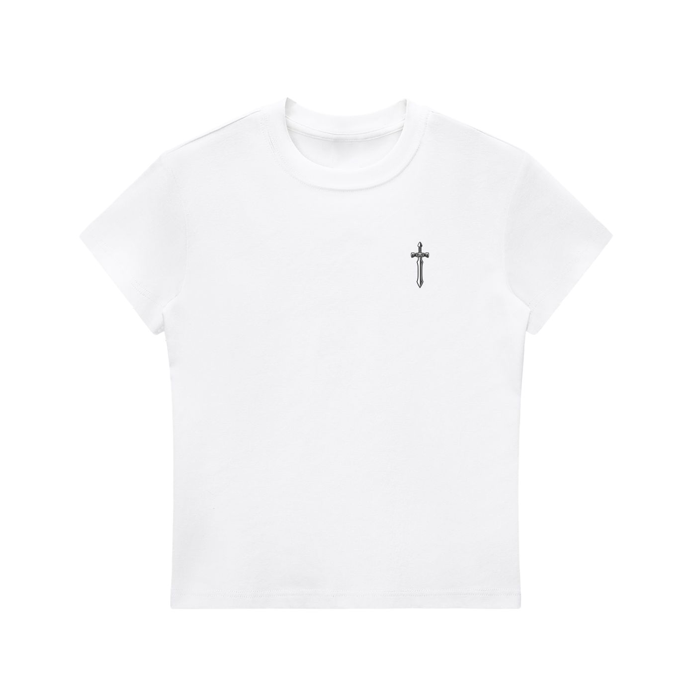 Essential Bodycon Crewneck T-Shirt