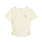 SOS Apparel Ruched Athletic Top