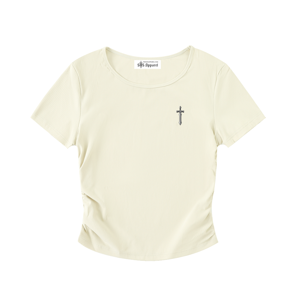 SOS Apparel Ruched Athletic Top