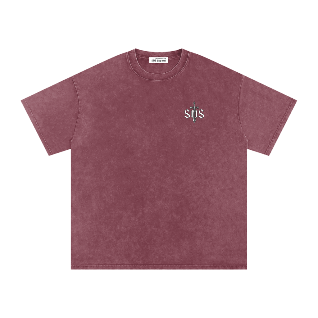 Sword of the Spirit Artifact Washed Out Oversized Tee