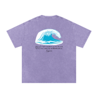 Wave Washed Out Oversized Tee