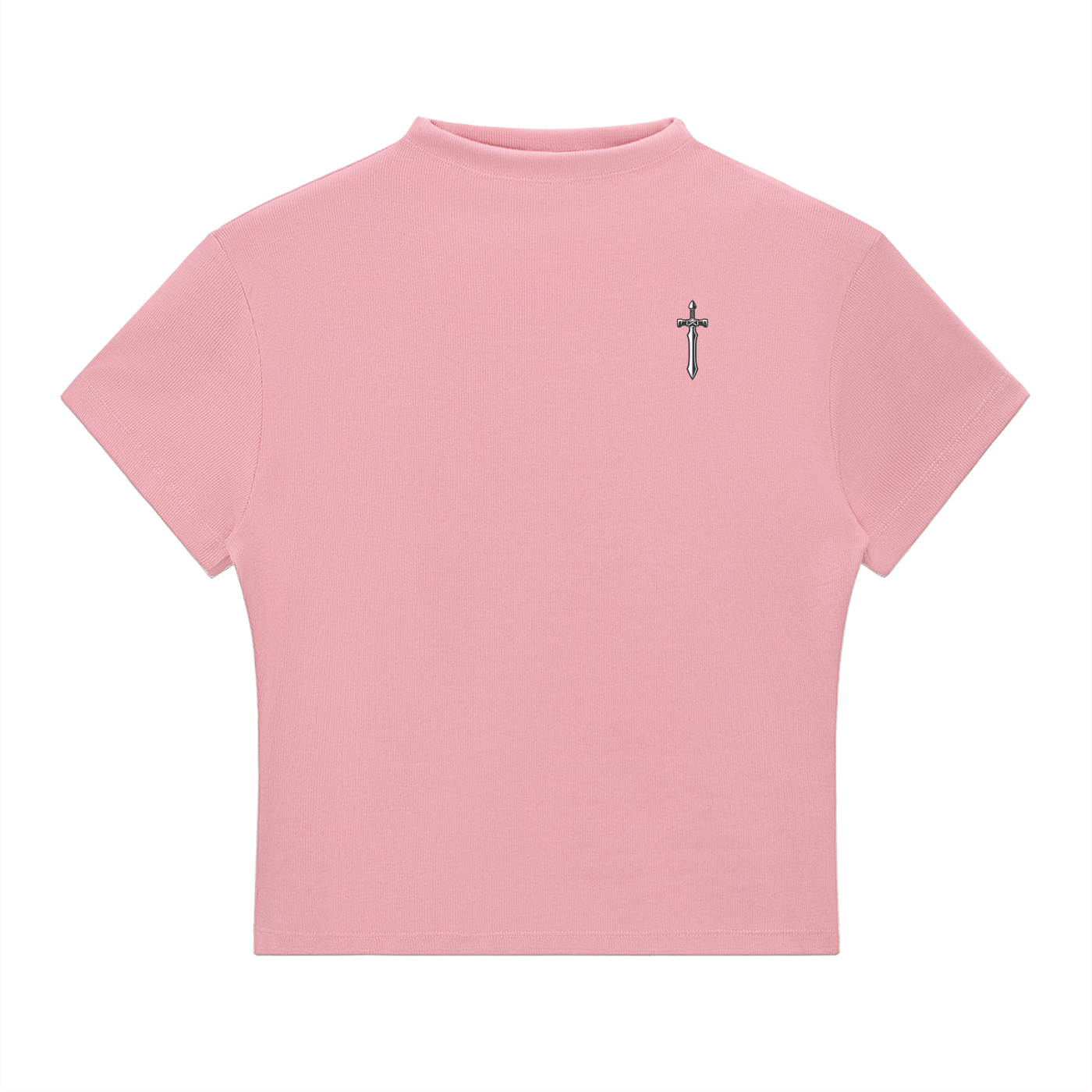 Essential Slim Fit Mock Neck T-Shirt