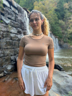 SOS Apparel Ruched Athletic Top