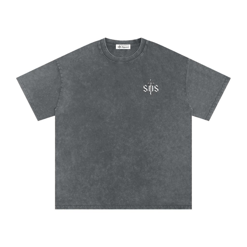 Sword of the Spirit Artifact Washed Out Oversized Tee