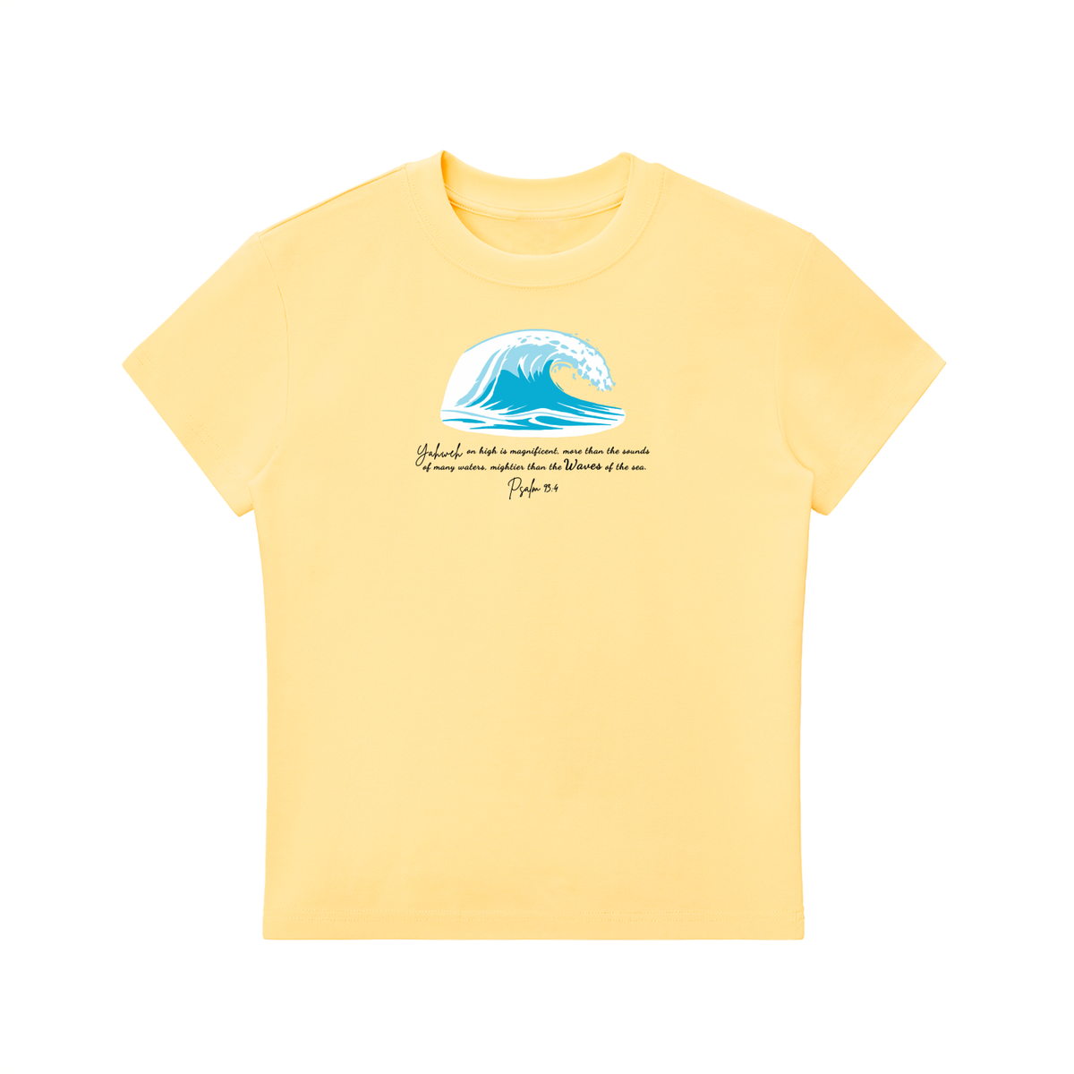 The Wave Slim-Fit Women's Crewneck Tee