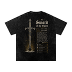 Sword of the Spirit Artifact Washed Out Oversized Tee