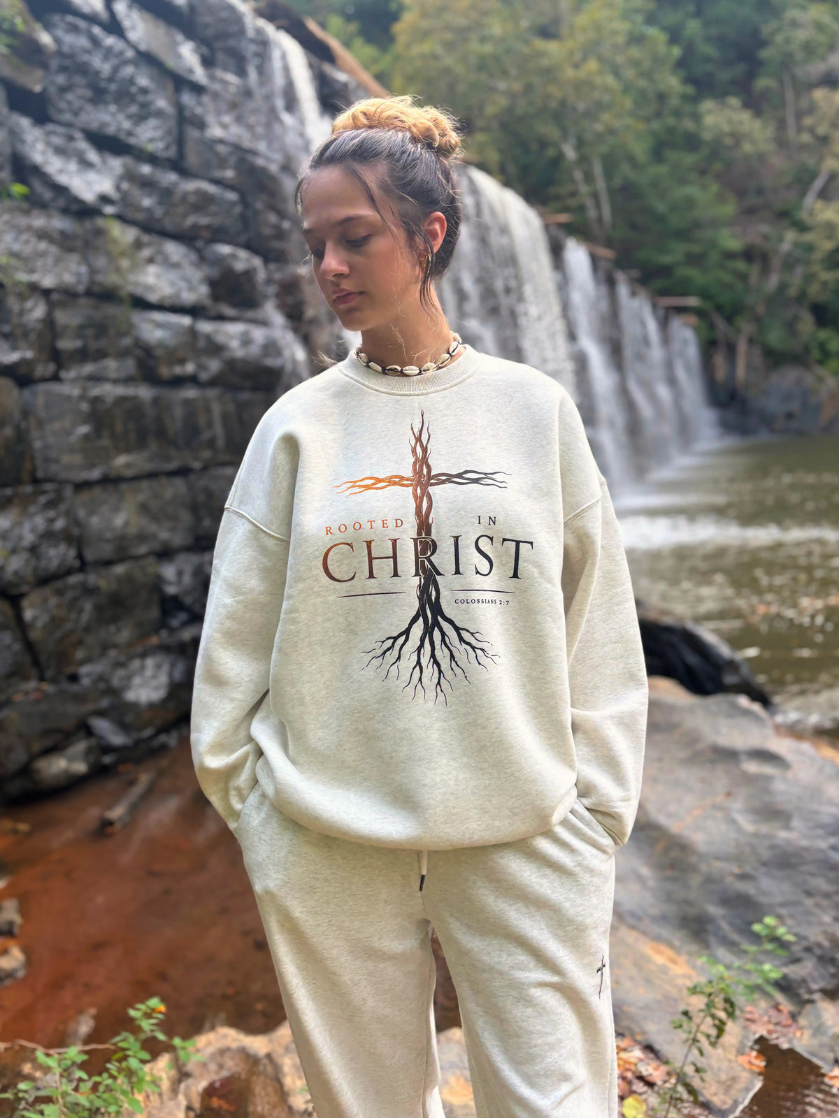 Root Cross Fleece Sweatshirt