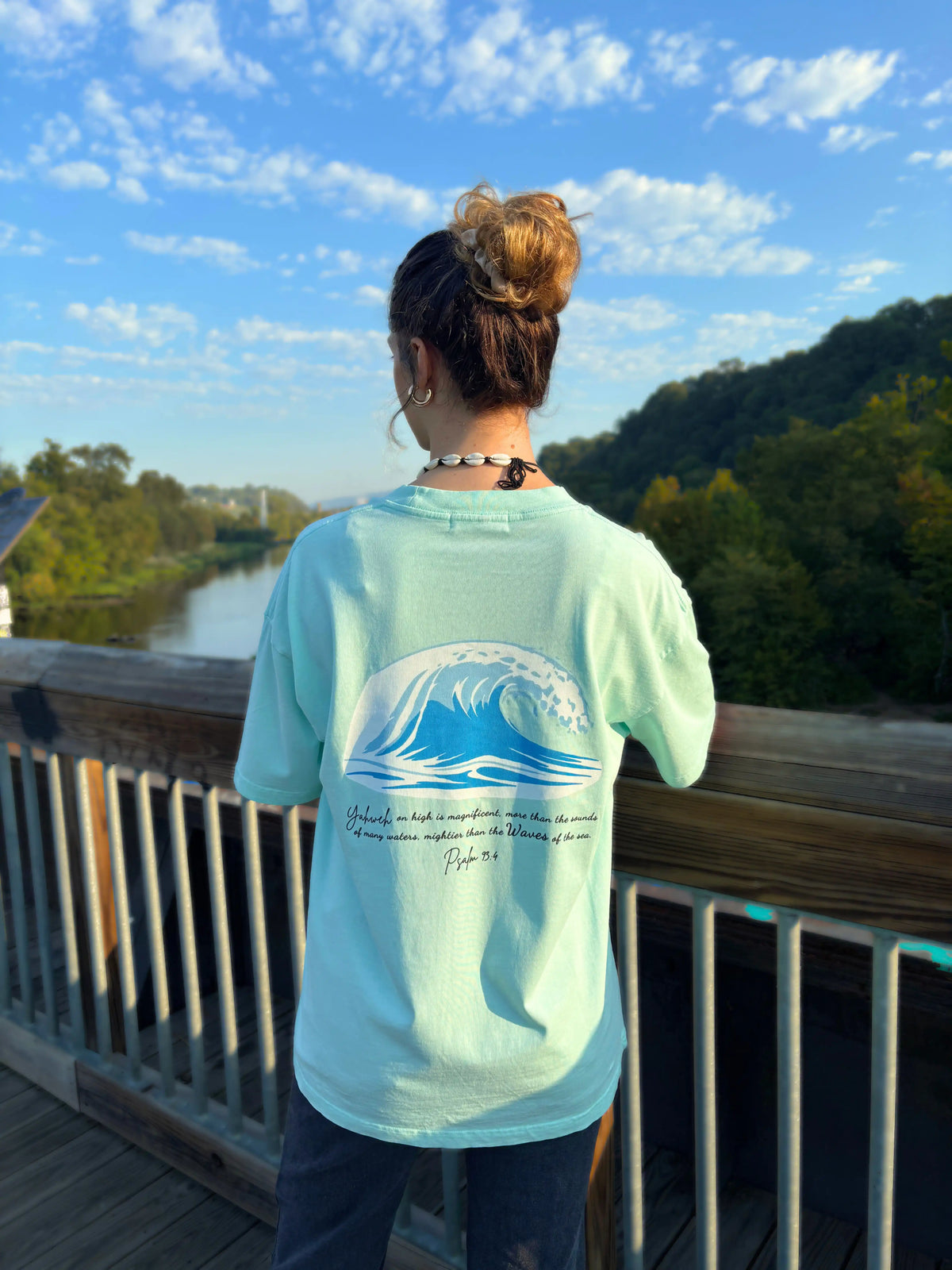 The Wave Washed Out Oversized Tee
