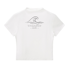 Stilled Wave Slim-Fit Mock Neck Top