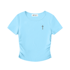 SOS Apparel Ruched Athletic Top