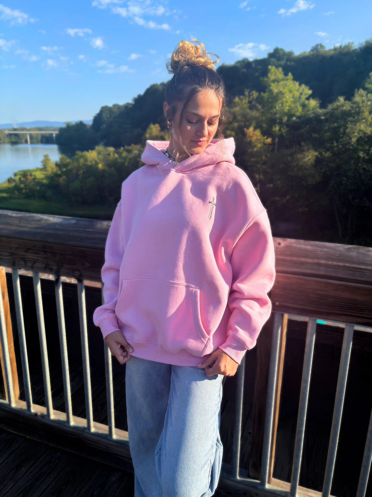 The Wave Oversized Fleece Hoodie