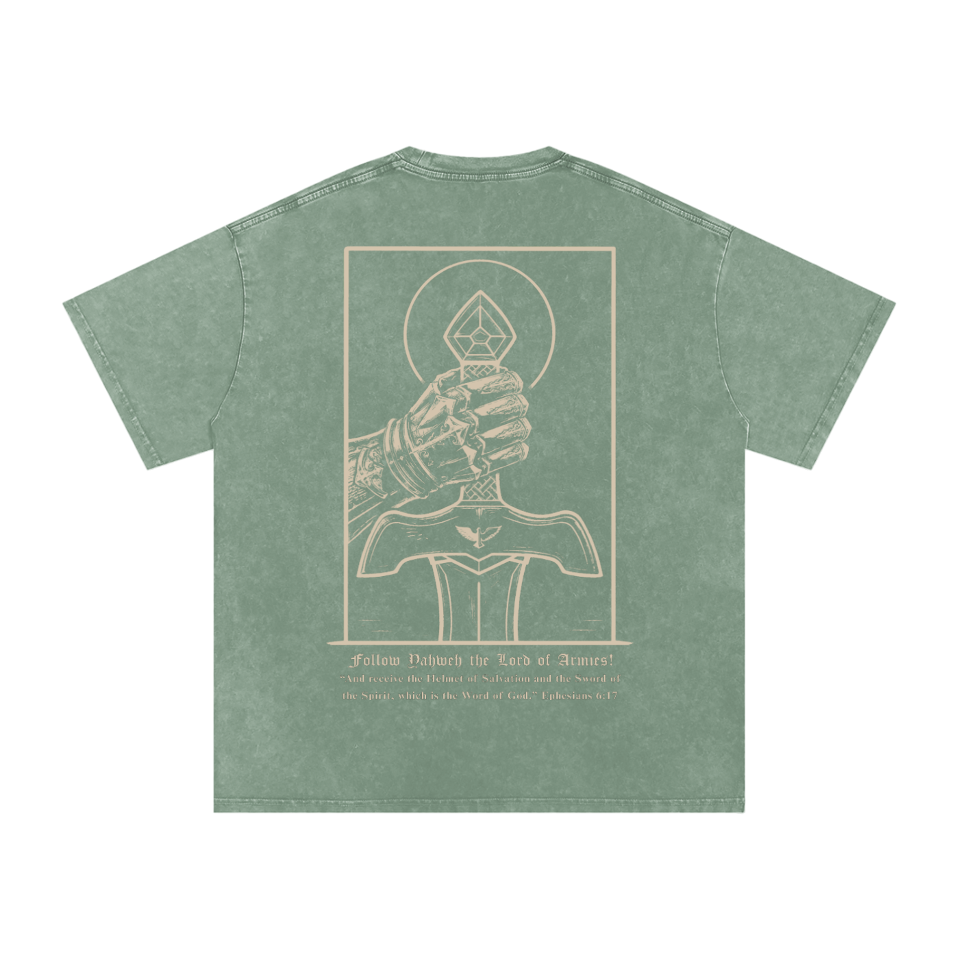 Hand holding Sword Final