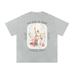 Rider coming with angels