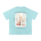 Rider coming with angels