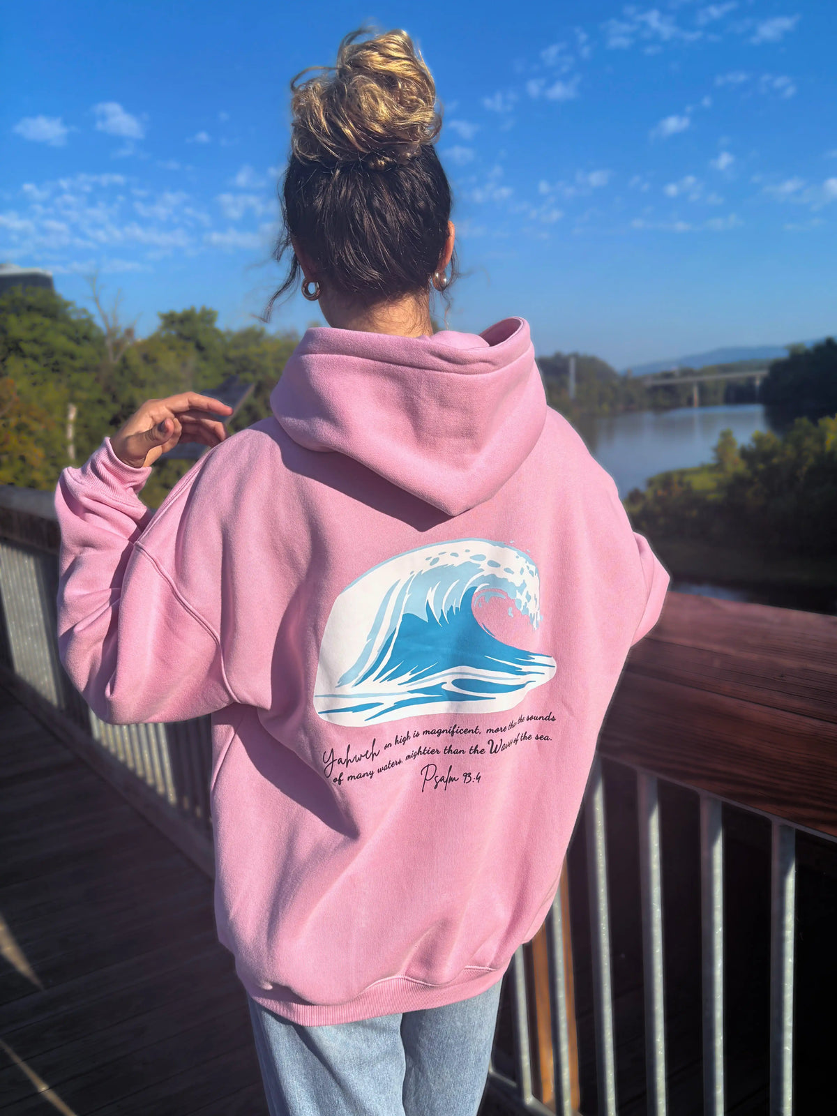 The Wave Oversized Fleece Hoodie