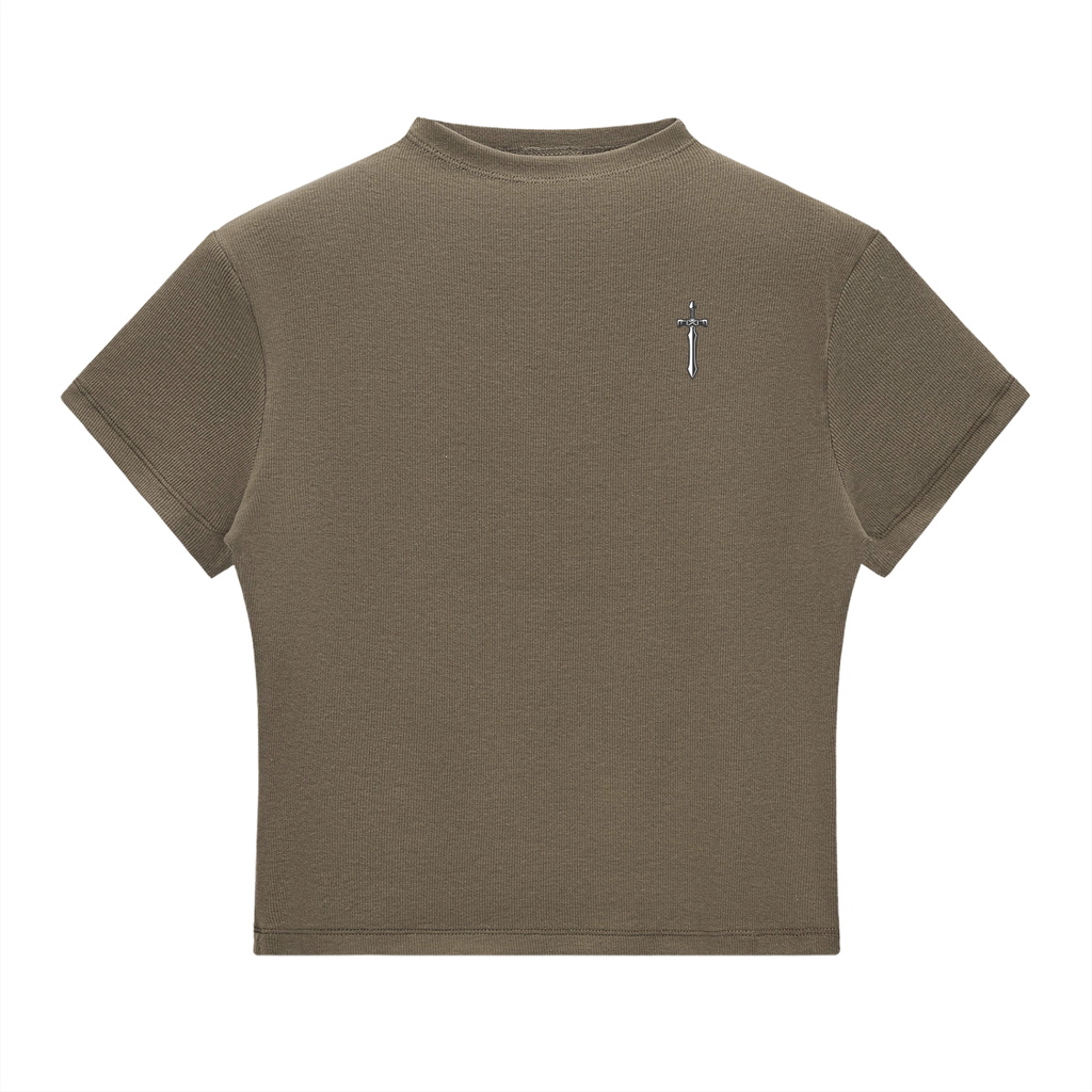 SOS Apparel Slim-Fit Mock Neck Top