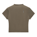 SOS Apparel Slim-Fit Mock Neck Top