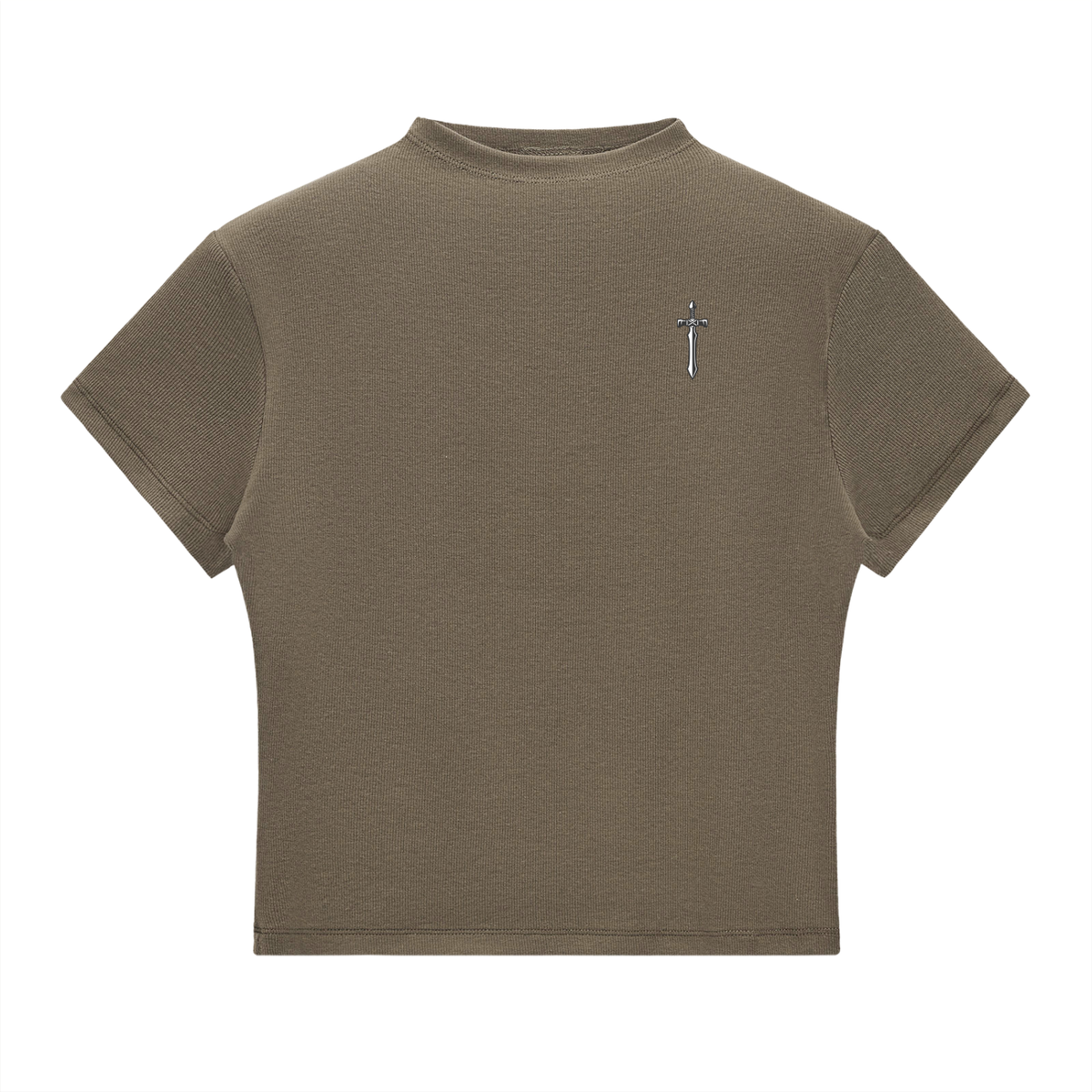SOS Apparel Slim-Fit Mock Neck Top