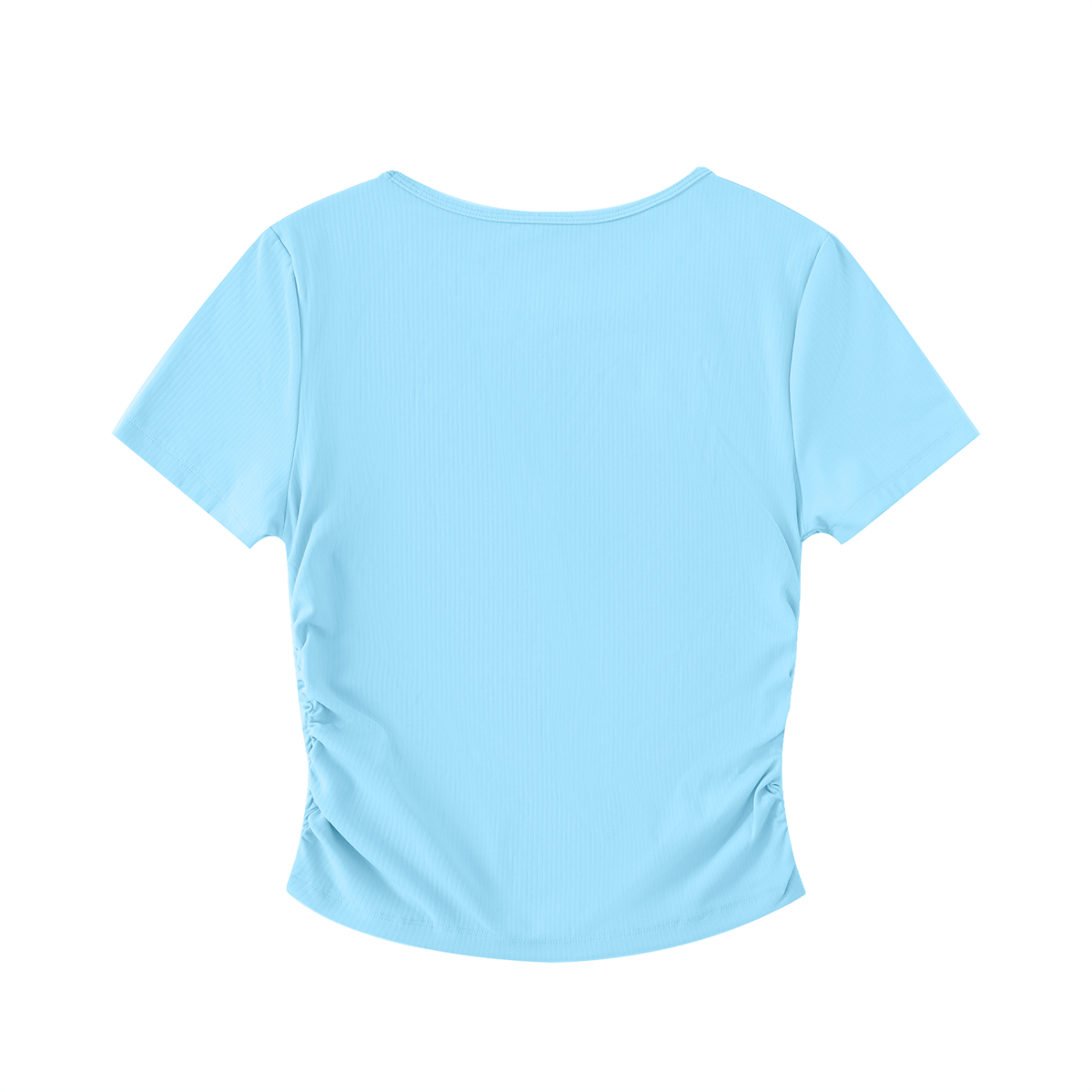 Stilled Waves Ruched Athletic Top