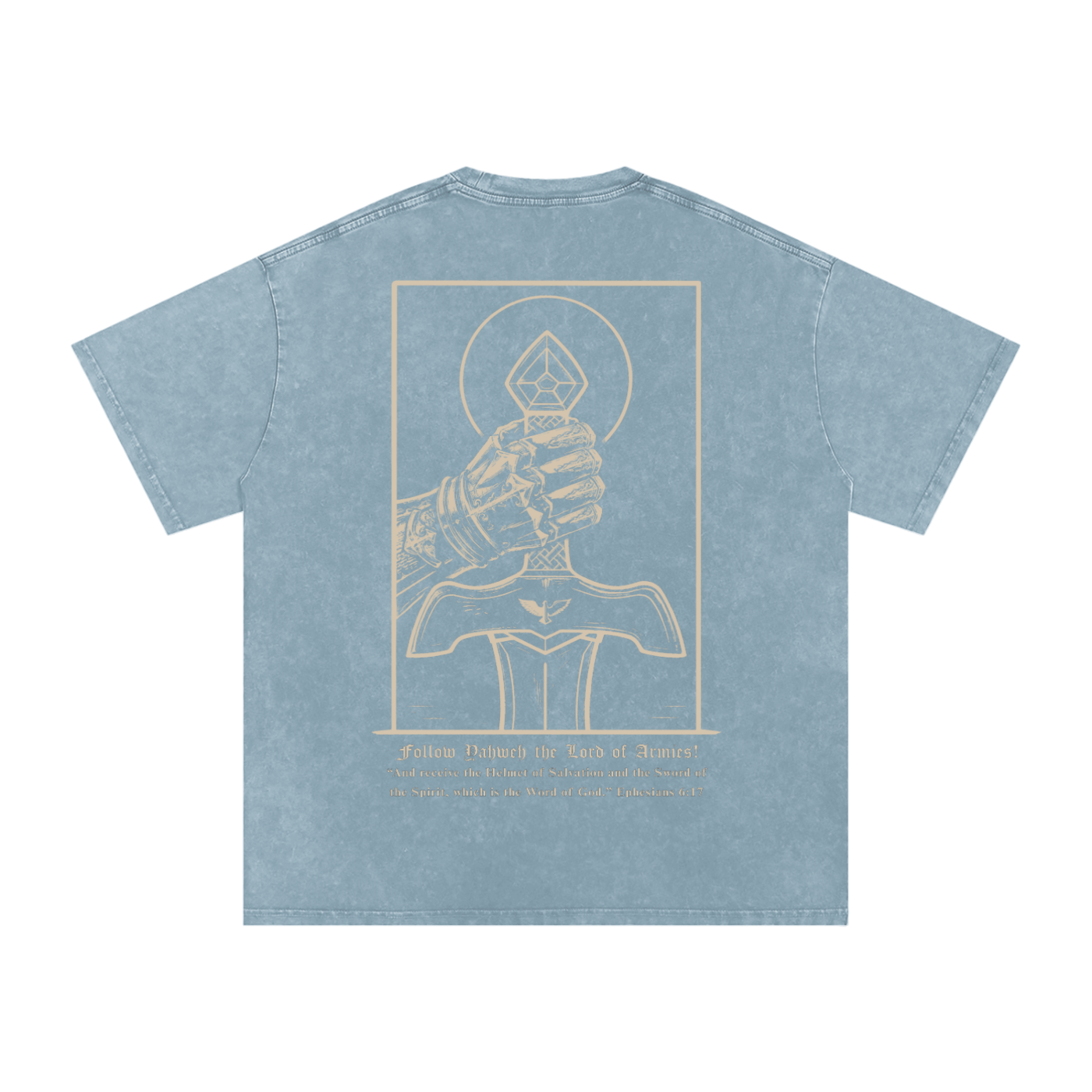 Hand holding Sword Final