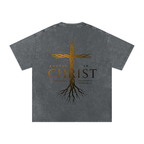 Root Cross Washed Out Oversized Tee