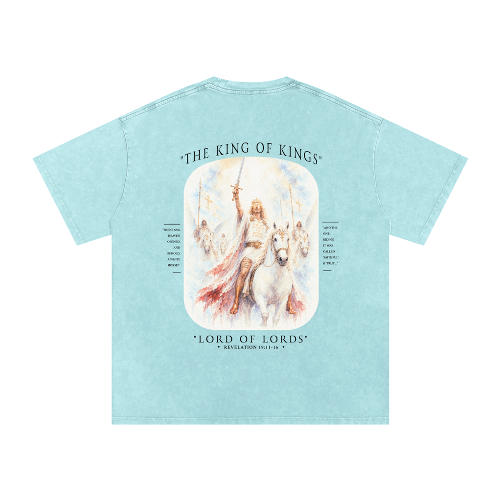 Rider coming with angels