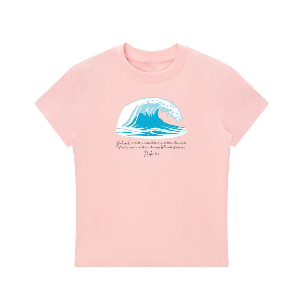 Wave Slim-Fit Women's Crewneck Tee