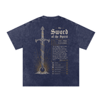 Sword of the Spirit Artifact Washed Out Oversized Tee