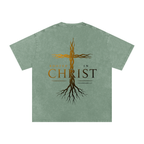 Root Cross Washed Out Oversized Tee