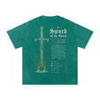 Sword of the Spirit Artifact Washed Out Oversized Tee