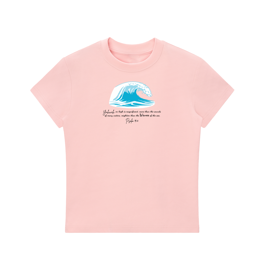 The Wave Slim-Fit Women's Crewneck Tee
