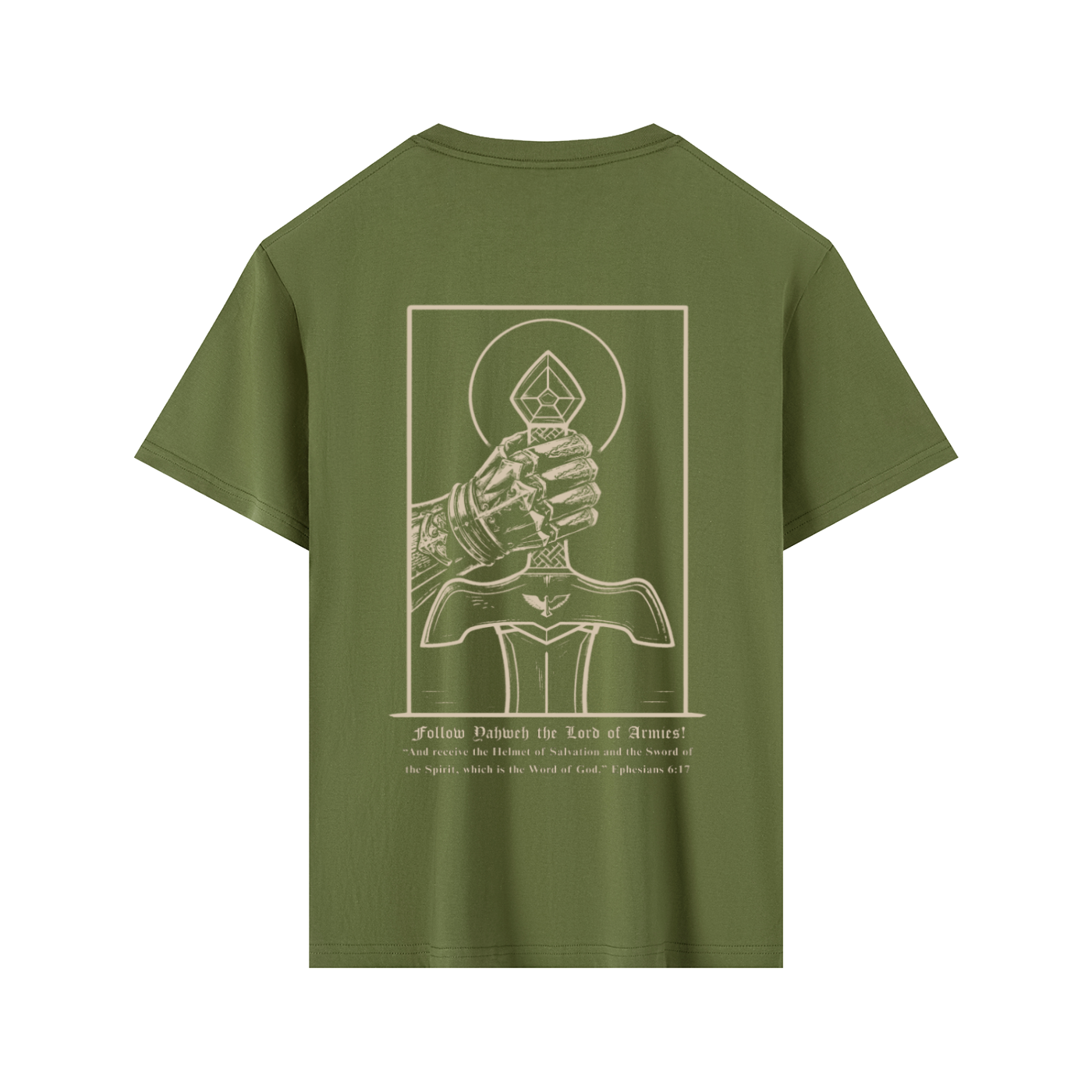 Receive the Sword of God Premium Cotton Tee