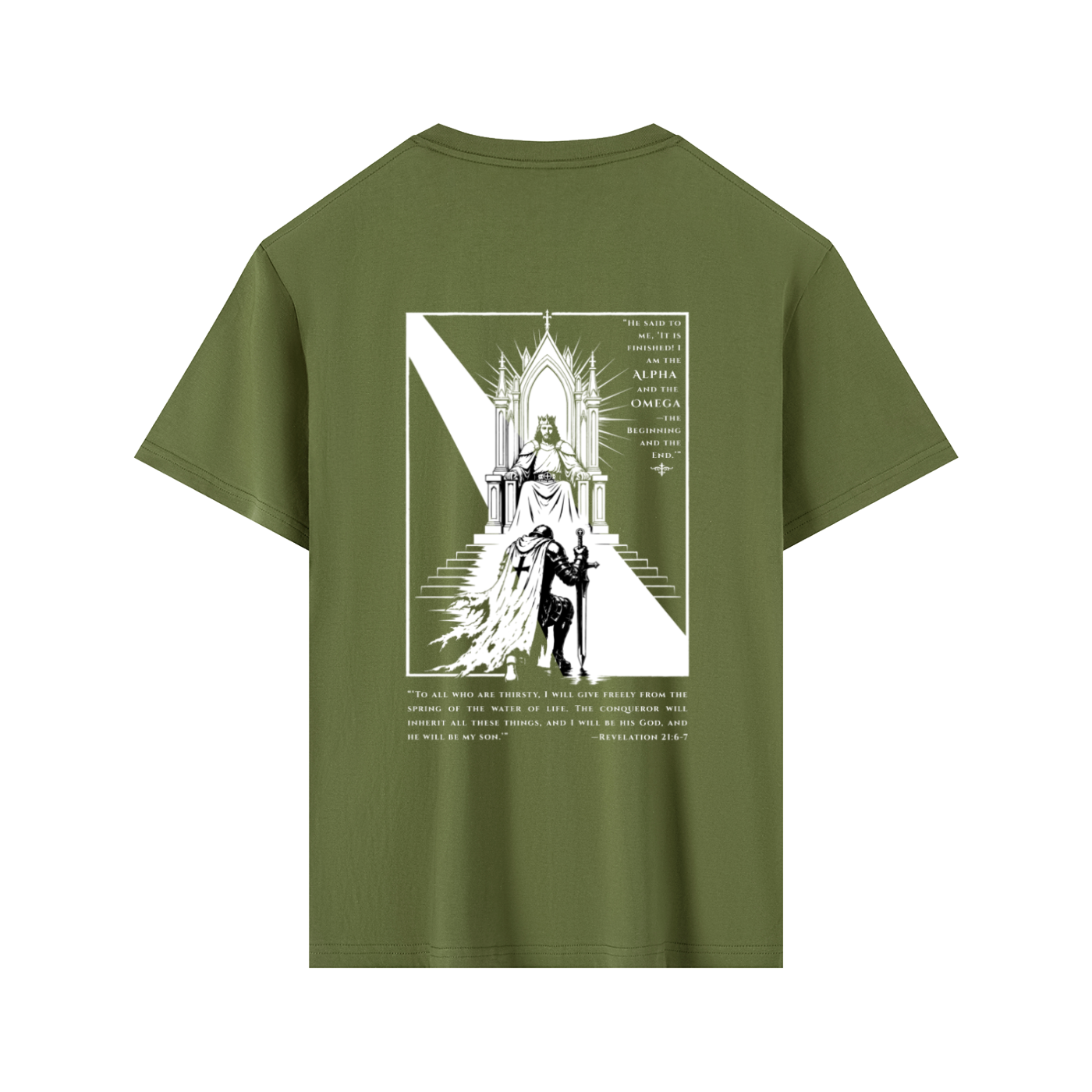 Great White Throne Premium Cotton Tee