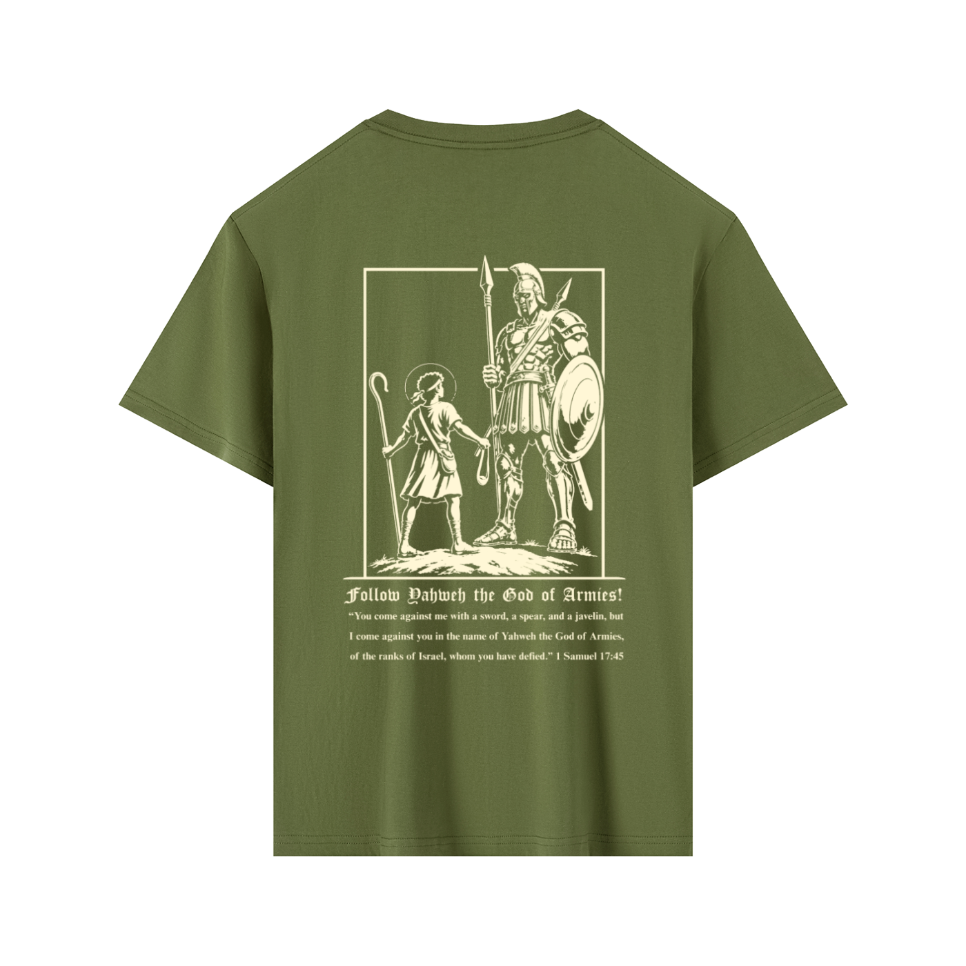 David vs Goliath Premium Cotton Tee
