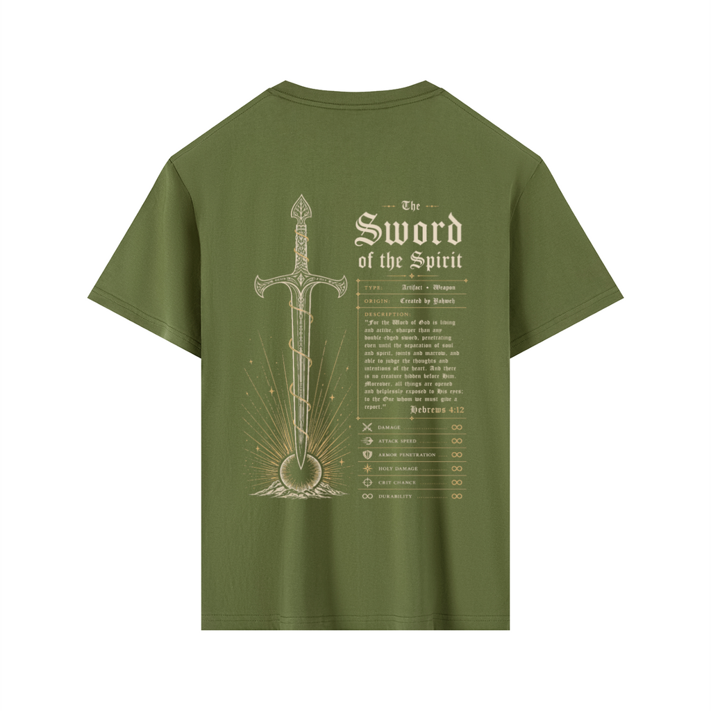 Sword of the Spirit Artifact  Premium Cotton Tee