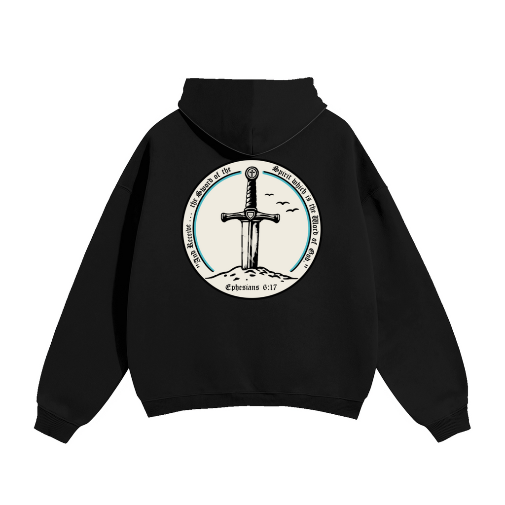 Sword in the Sand Oversized Fleece Hoodie