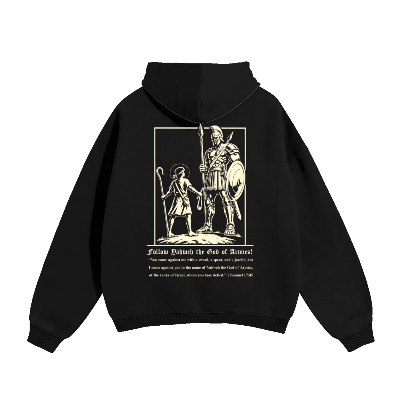 David vs Goliath Premium Oversized Hoodie