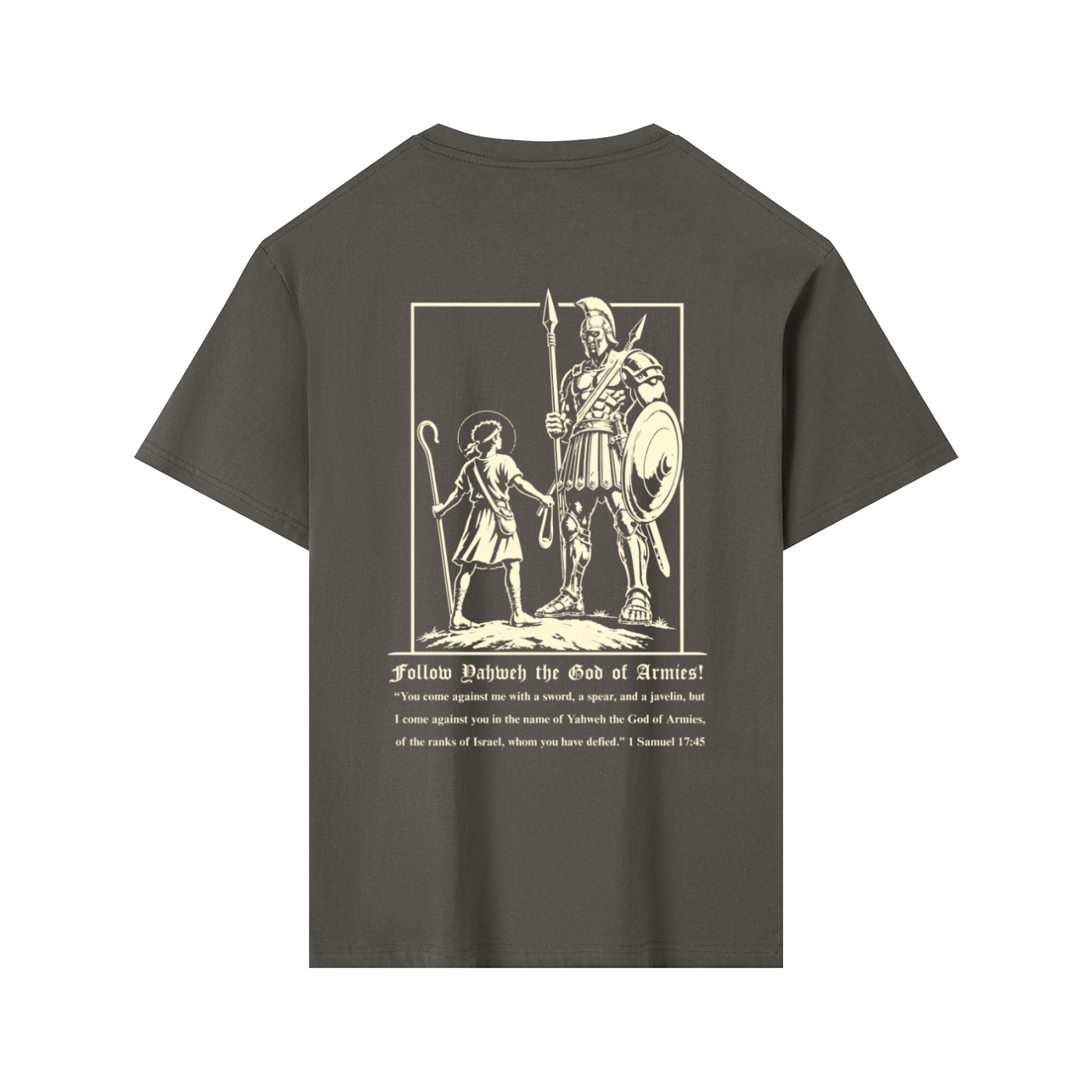 David vs Goliath Premium Cotton Tee