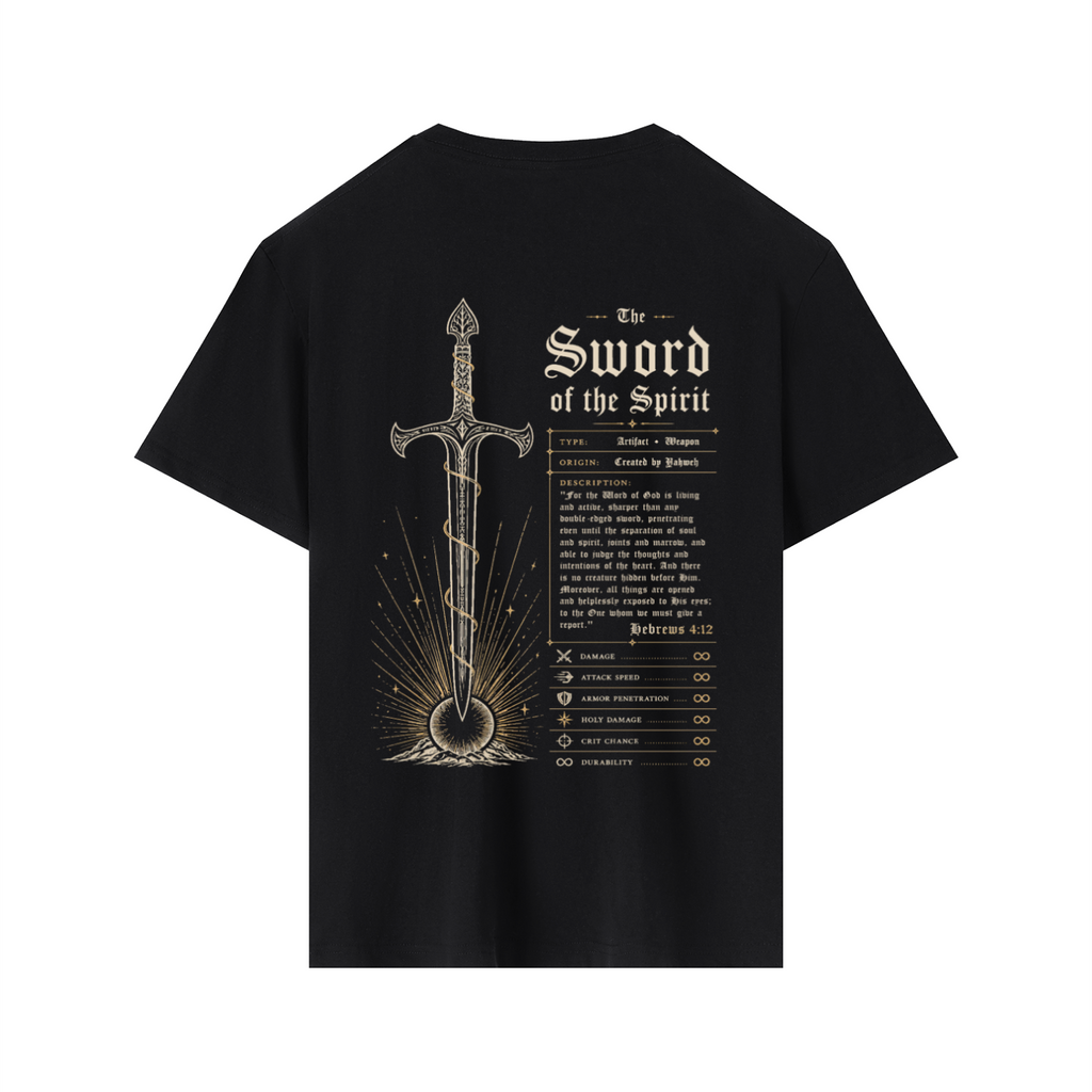 Sword of the Spirit Artifact  Premium Cotton Tee