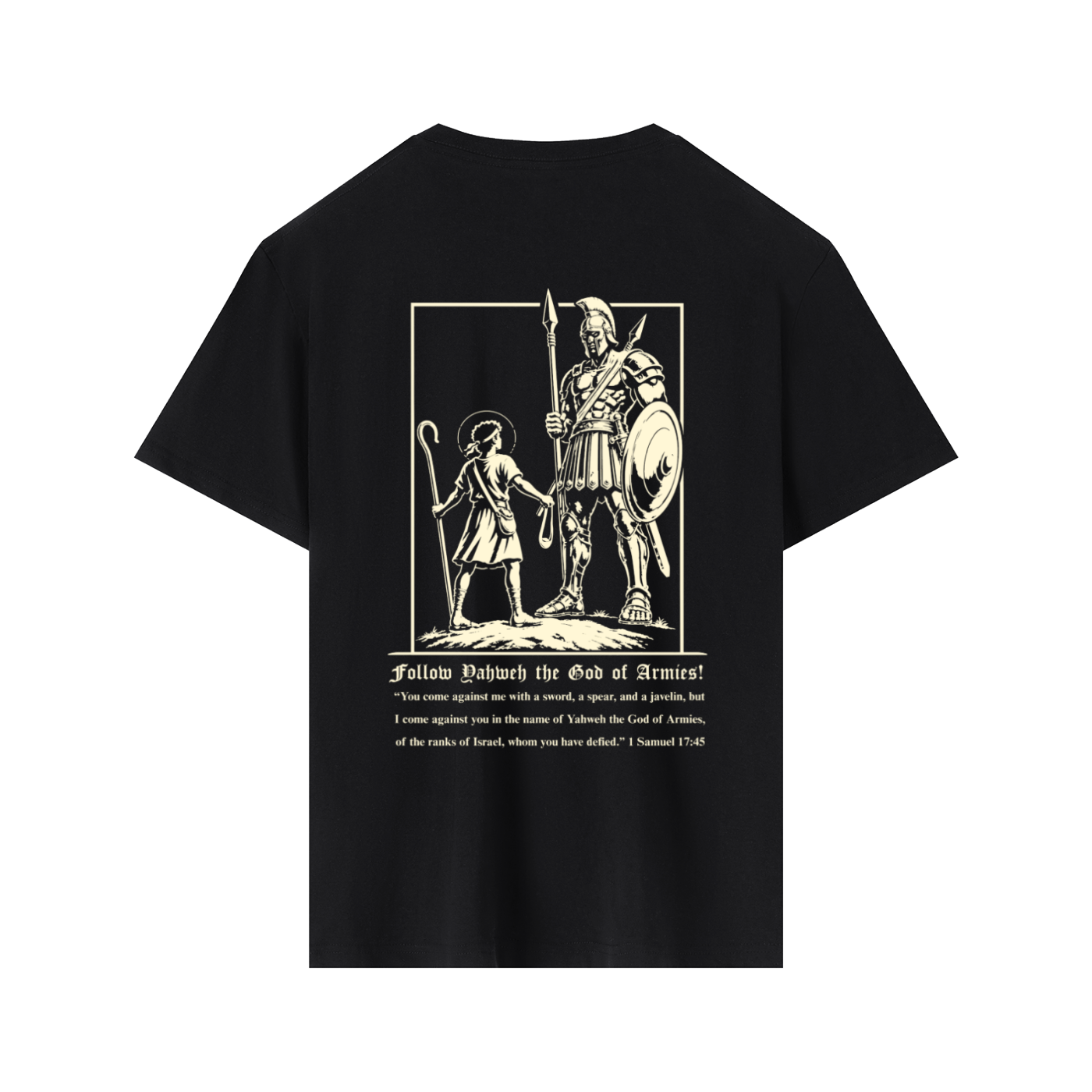 David vs Goliath Premium Cotton Tee