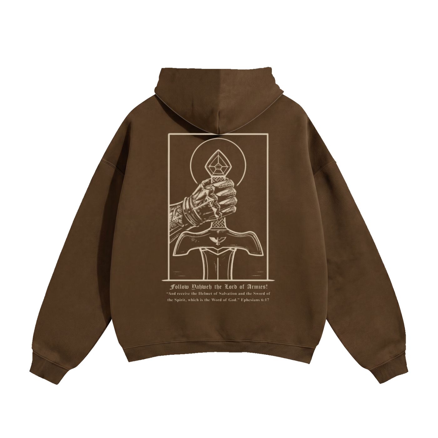 Receive the Sword of God Premium Oversized Hoodie