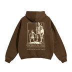 David vs Goliath Oversized Fleece Hoodie