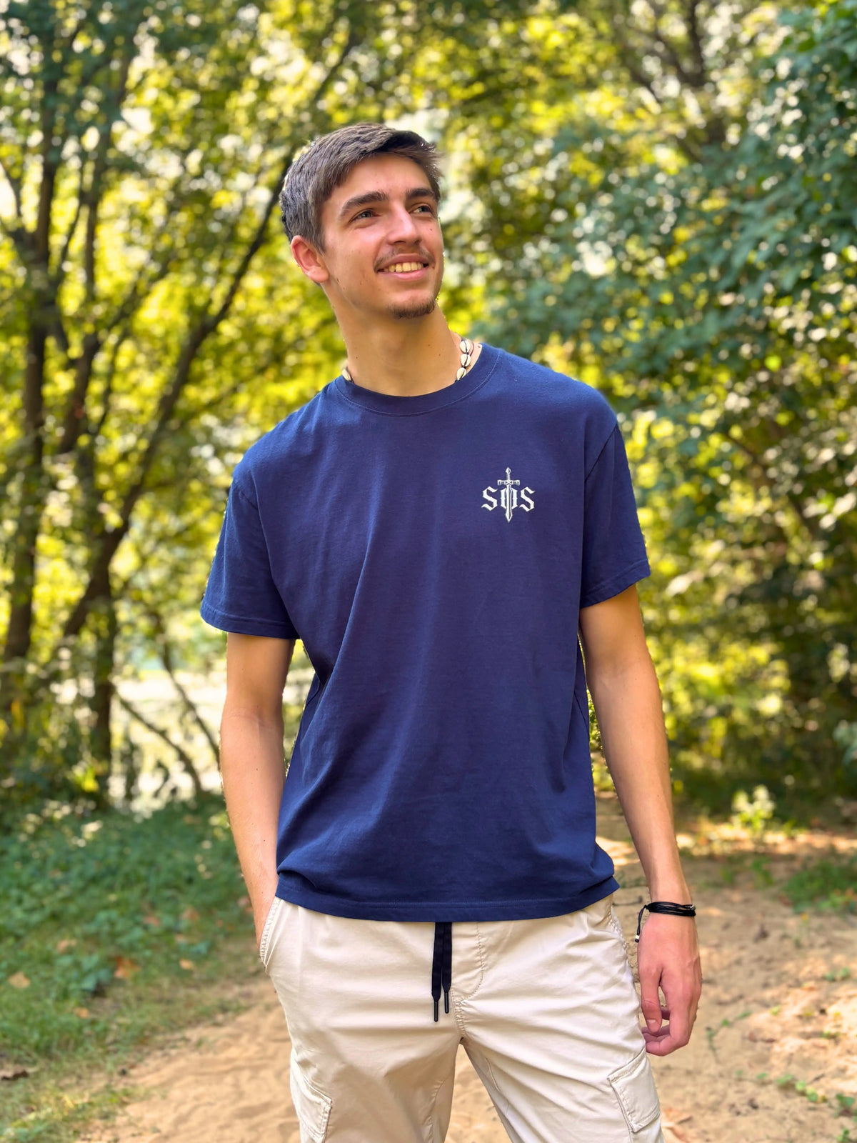 Sword in the Sand Cotton Tee