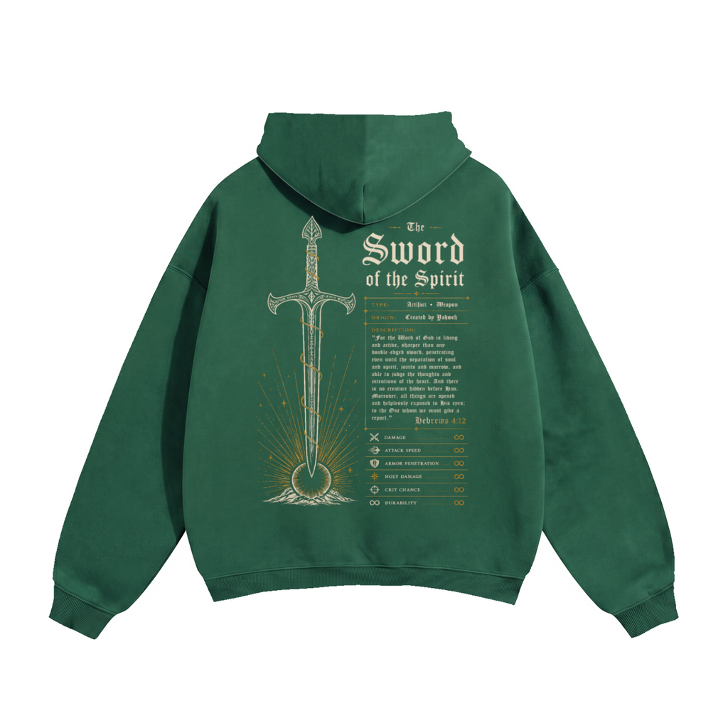 Sword of the Spirit Artifact Premium Oversized Hoodie