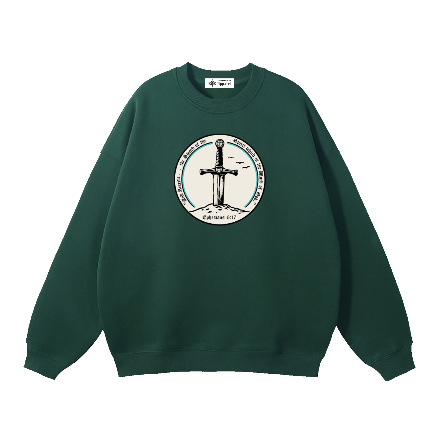 Sword in the Sand Premium Fleeced Sweatshirt