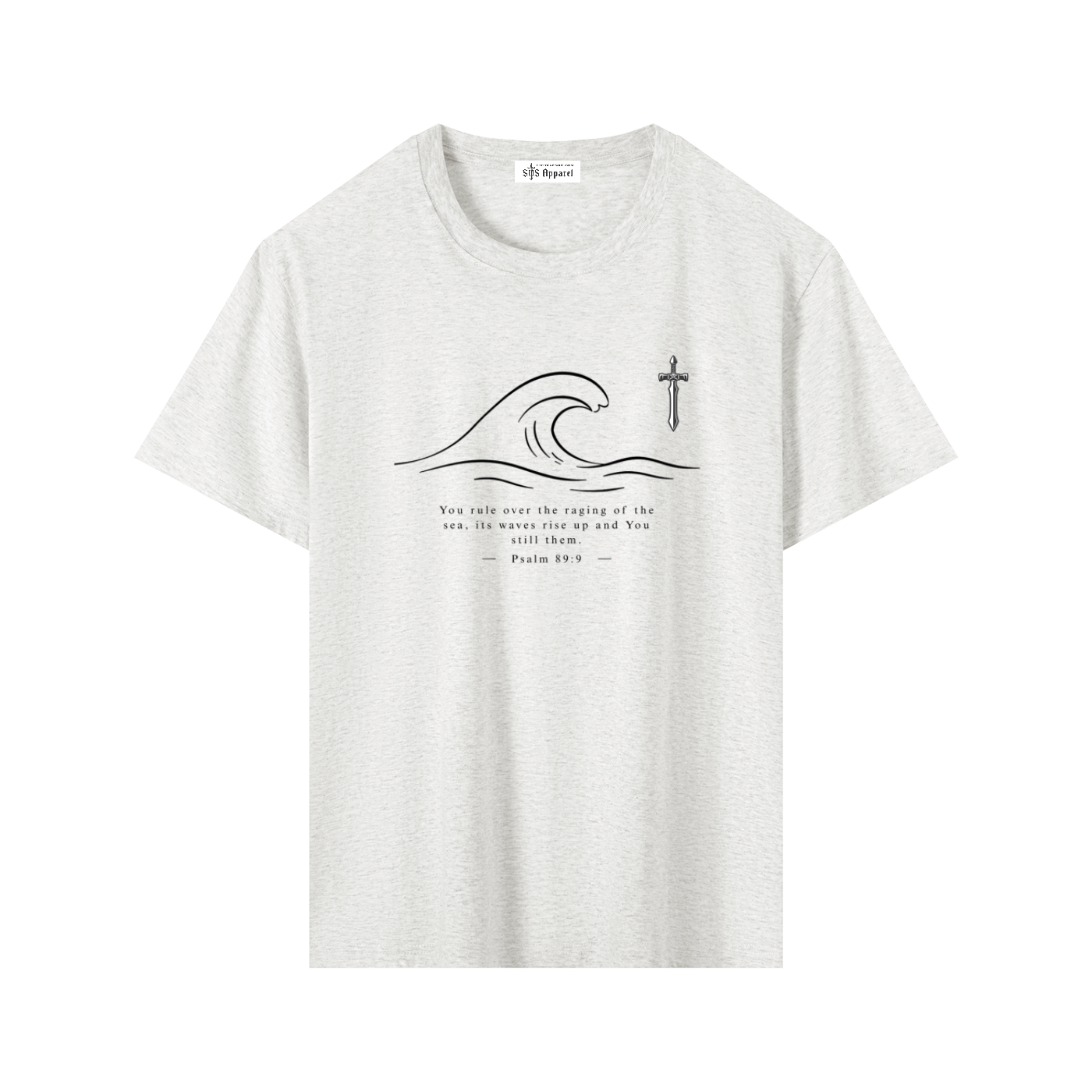 Stilled Waves Premium Cotton Tee