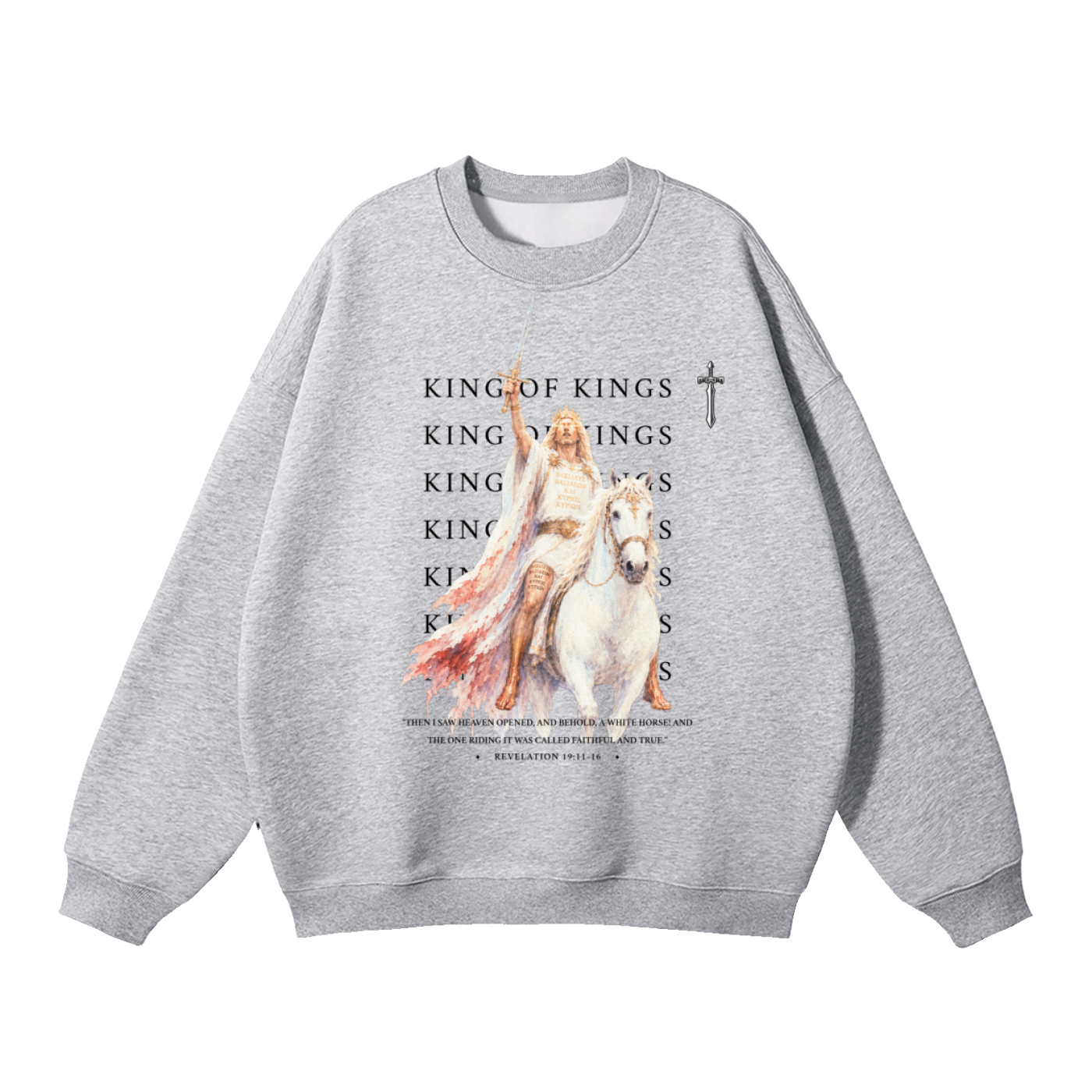 King of Kings Premium Fleeced Sweatshirt