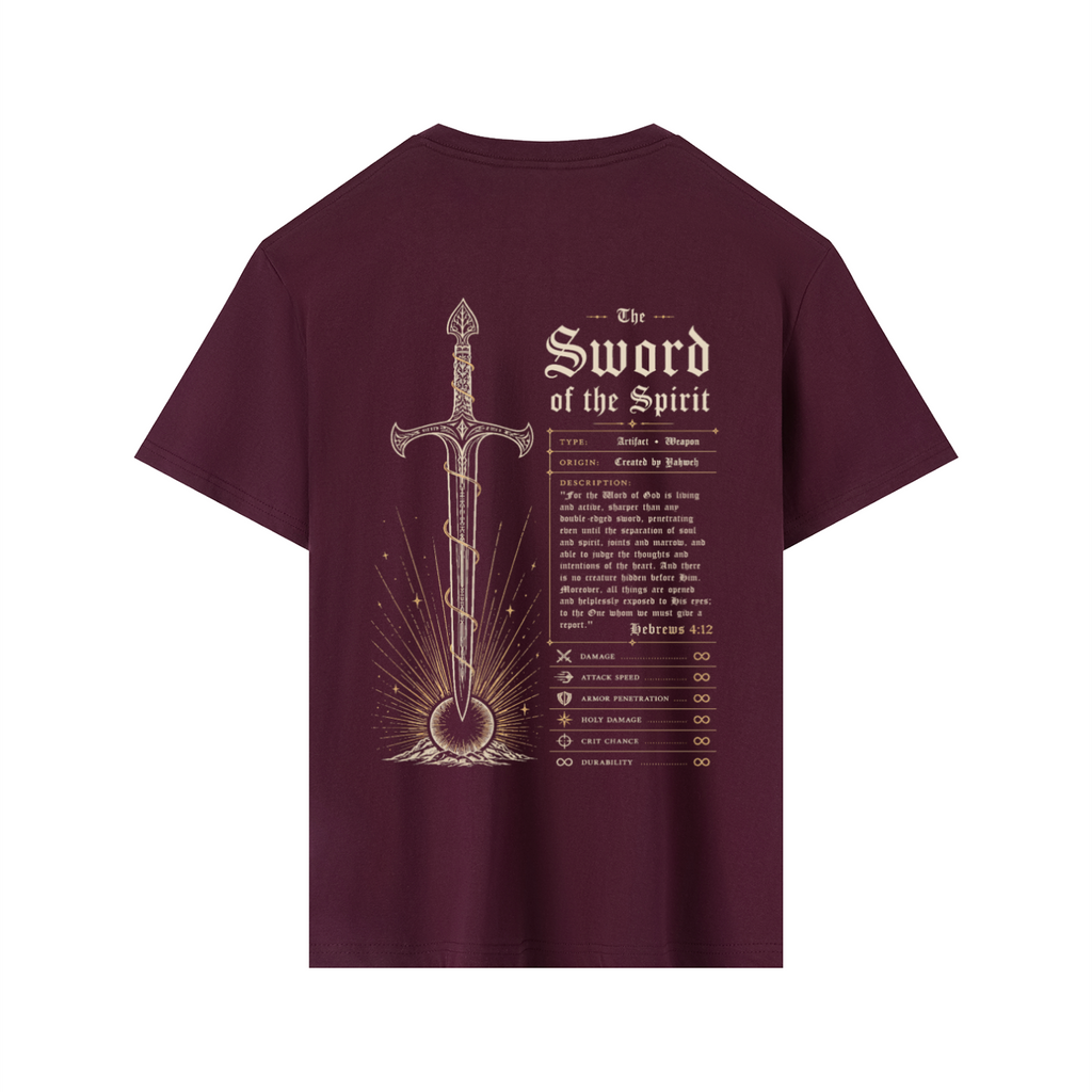 Sword of the Spirit Artifact  Premium Cotton Tee