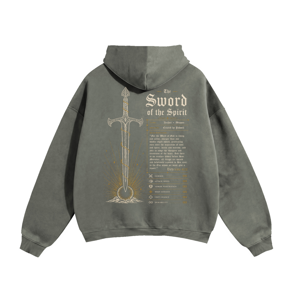 Sword of the Spirit Artifact Premium Oversized Hoodie